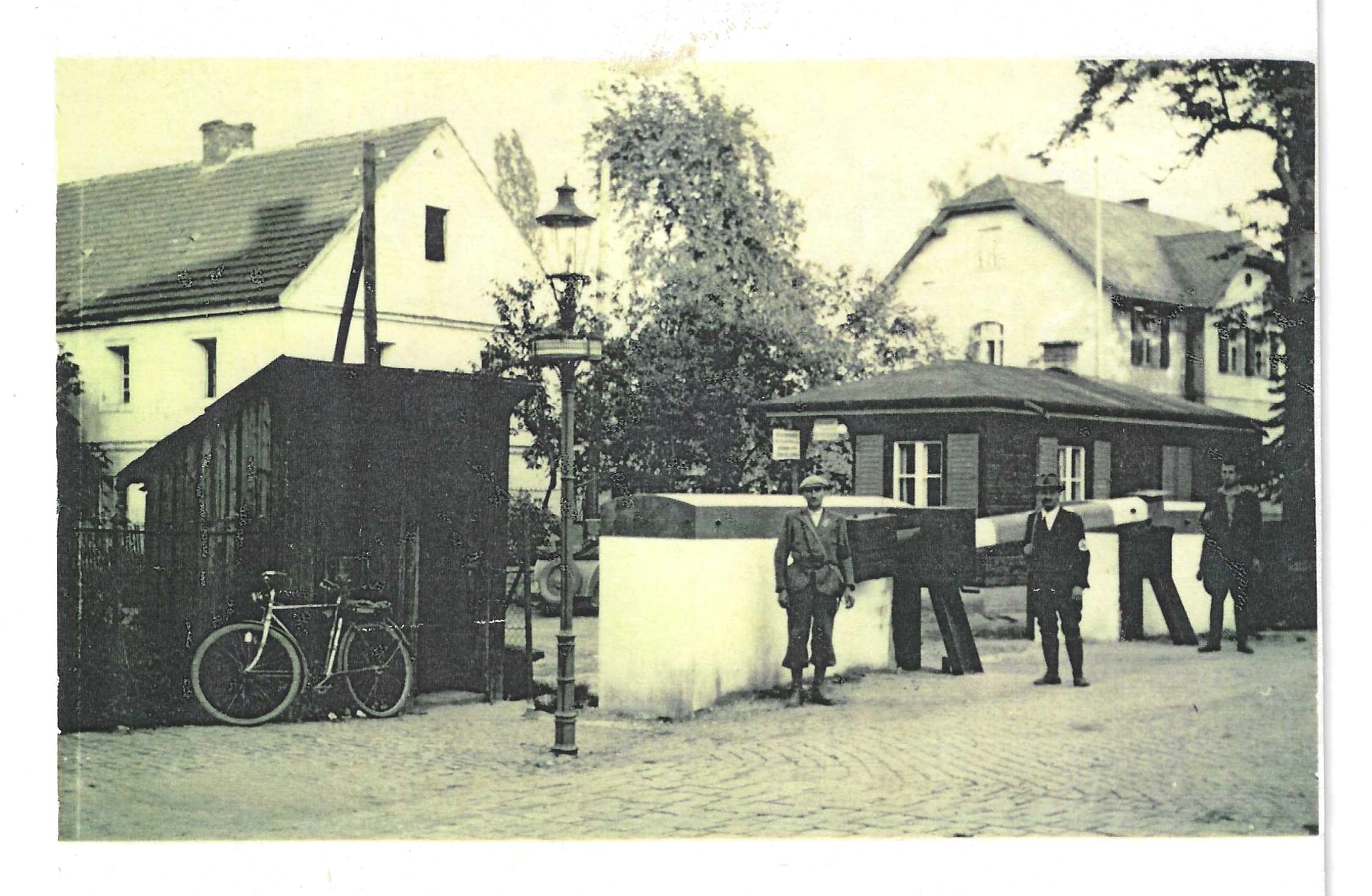 5e Vidnava, Freikorps u závory na ulici Krasov